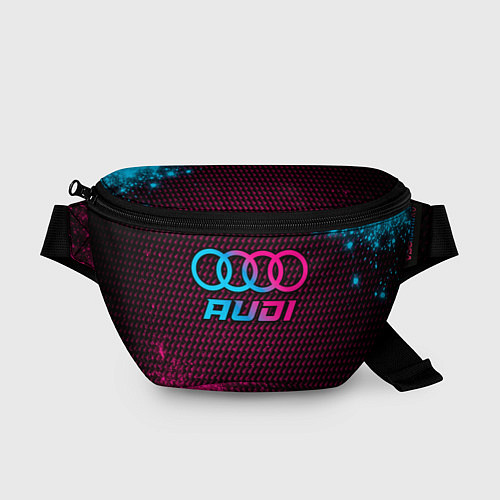 Поясная сумка Audi - neon gradient / 3D-принт – фото 1