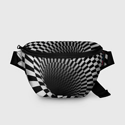 Поясная сумка Портал - оптическая иллюзия, цвет: 3D-принт