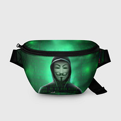 Поясная сумка Russian hacker green