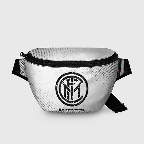Поясная сумка Inter с потертостями на светлом фоне / 3D-принт – фото 1