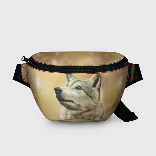 Поясная сумка Спокойный волк / 3D-принт – фото 1