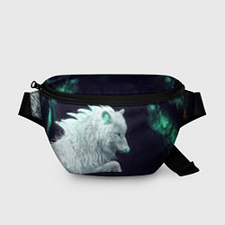 Поясная сумка Магическая волчица, цвет: 3D-принт