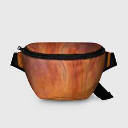 Поясная сумка Огненно-оранжевая поверхность, цвет: 3D-принт
