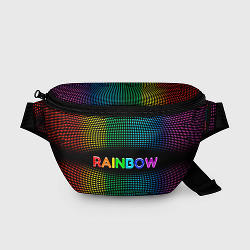 Поясная сумка Радужные точки - Rainbow / 3D-принт – фото 1