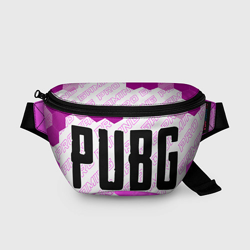 Поясная сумка PUBG pro gaming: надпись и символ / 3D-принт – фото 1