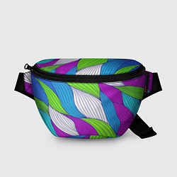 Поясная сумка Цветная ткань, цвет: 3D-принт