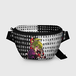 Поясная сумка Куки Шинобу - Иероглифы бездны, цвет: 3D-принт