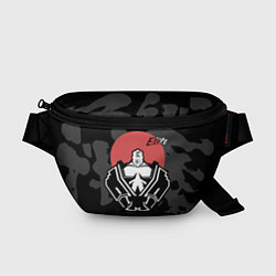 Поясная сумка Jiu-Jitsu red sun logo