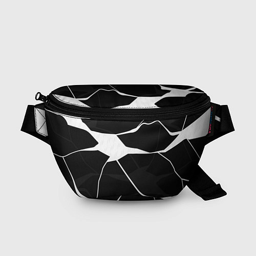 Поясная сумка Черно-белая классика / 3D-принт – фото 1