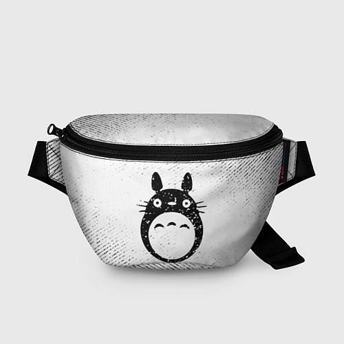 Поясная сумка Totoro с потертостями на светлом фоне / 3D-принт – фото 1