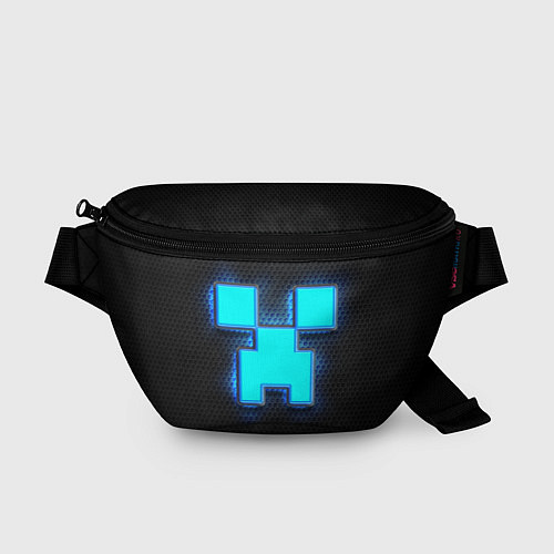 Поясная сумка Minecraft Creeper - neon / 3D-принт – фото 1