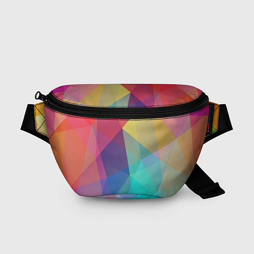 Поясная сумка Нежный разноцветный фон / 3D-принт – фото 1