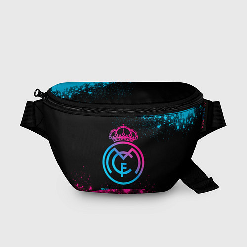 Поясная сумка Real Madrid - neon gradient / 3D-принт – фото 1