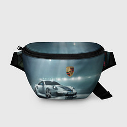 Поясная сумка Porsche - racing route - motorsport, цвет: 3D-принт