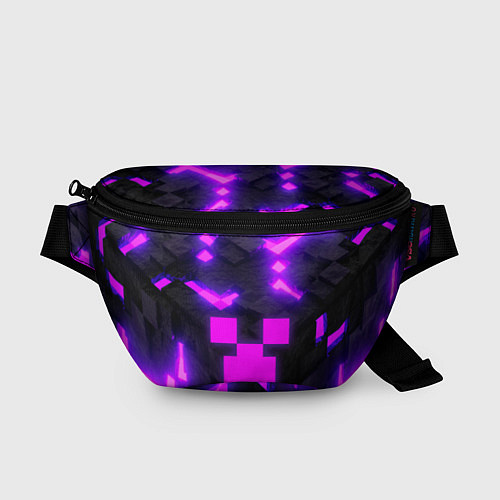 Поясная сумка Майнкрафт розовый / 3D-принт – фото 1