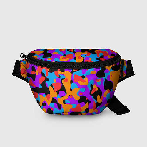 Поясная сумка Абстракция - благородные цвета / 3D-принт – фото 1