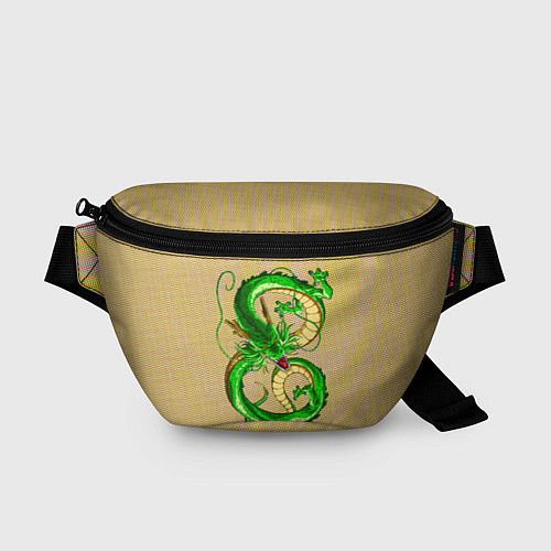 Поясная сумка Зелёный дракон в форме цифры 8 / 3D-принт – фото 1