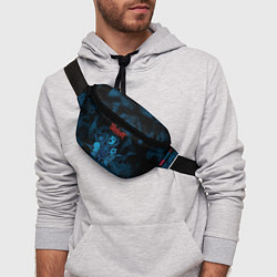 Поясная сумка Slipknot blue, цвет: 3D-принт — фото 2