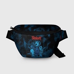 Поясная сумка Slipknot blue, цвет: 3D-принт