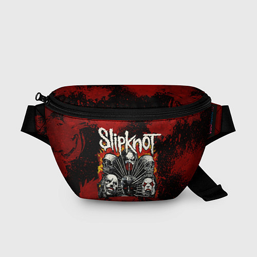 Поясная сумка Slipknot rock / 3D-принт – фото 1