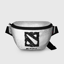 Поясная сумка Dota с потертостями на светлом фоне, цвет: 3D-принт