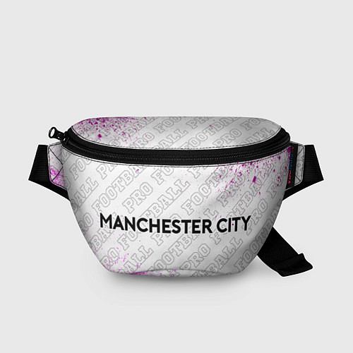Поясная сумка Manchester City pro football: надпись и символ / 3D-принт – фото 1