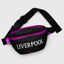 Поясная сумка Liverpool pro football: надпись и символ, цвет: 3D-принт — фото 2