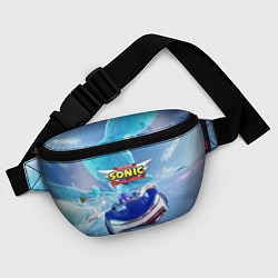 Поясная сумка Team Sonic racing - hedgehog - speed, цвет: 3D-принт — фото 2