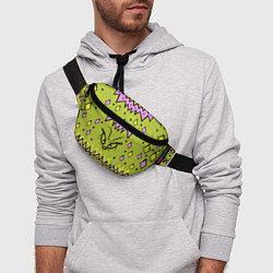 Поясная сумка Новогодний свитер Гринча, цвет: 3D-принт — фото 2