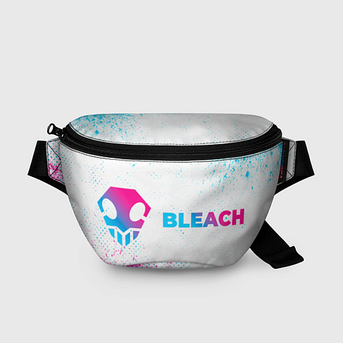 Поясная сумка Bleach neon gradient style: надпись и символ / 3D-принт – фото 1