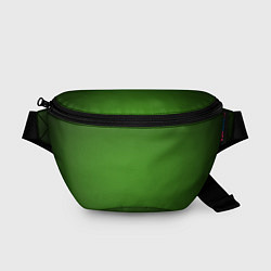 Поясная сумка Зеленый с затемняющей виньеткой, цвет: 3D-принт