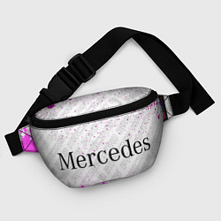 Поясная сумка Mercedes pro racing: надпись и символ, цвет: 3D-принт — фото 2