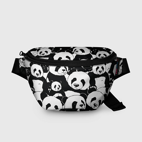 Поясная сумка С пандами паттерн / 3D-принт – фото 1
