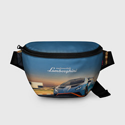 Поясная сумка Lamborghini Huracan STO - car racing