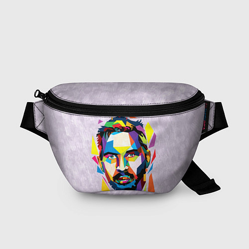 Поясная сумка Портрет Тома Харди в геометрическом стиле / 3D-принт – фото 1