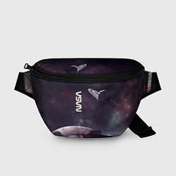 Поясная сумка Космический пейзаж - Saturn - Nasa, цвет: 3D-принт
