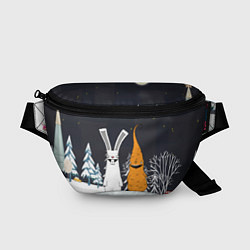 Поясная сумка Заяц и морковка