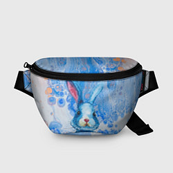 Поясная сумка Водяной заяц, цвет: 3D-принт