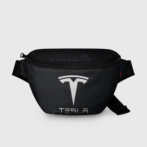 Поясная сумка Tesla логотип - матовое стекло / 3D-принт – фото 1