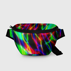 Поясная сумка Цветной каламбур, цвет: 3D-принт