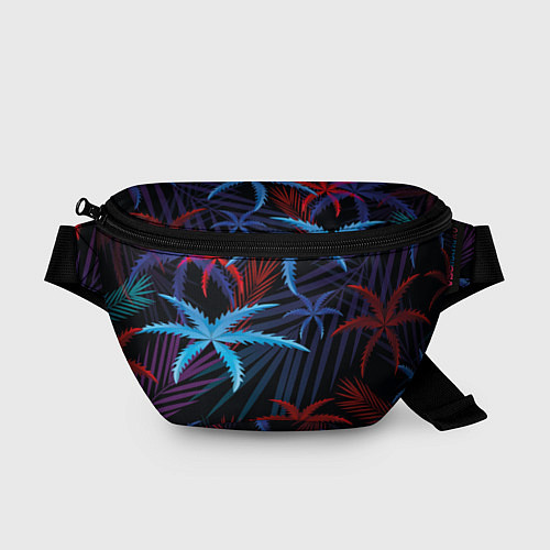 Поясная сумка Листья пальмы / 3D-принт – фото 1