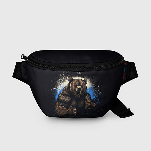 Поясная сумка Сильный медведь / 3D-принт – фото 1