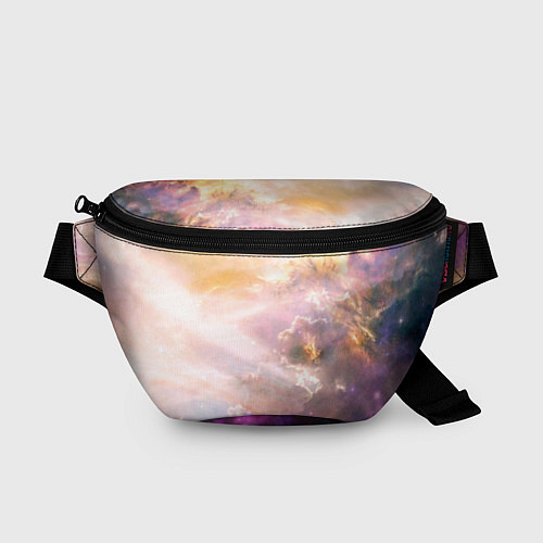 Поясная сумка Аморфное абстрактное космическое красочное небо / 3D-принт – фото 1