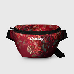 Поясная сумка Beauty Красота розы, цвет: 3D-принт
