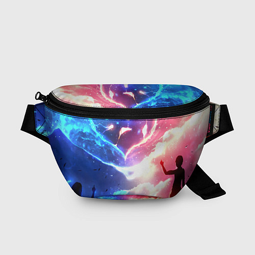 Поясная сумка Сердце и любовная пара / 3D-принт – фото 1