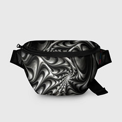 Поясная сумка Abstract fractal grey, цвет: 3D-принт