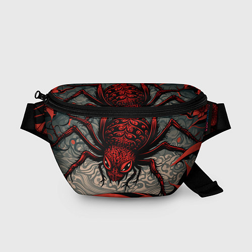 Поясная сумка Красный паук / 3D-принт – фото 1
