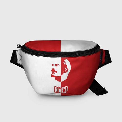 Поясная сумка Красно белый Ленин / 3D-принт – фото 1