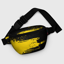 Поясная сумка Желтое граффити, цвет: 3D-принт — фото 2