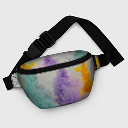 Поясная сумка Тёмные дымы, цвет: 3D-принт — фото 2